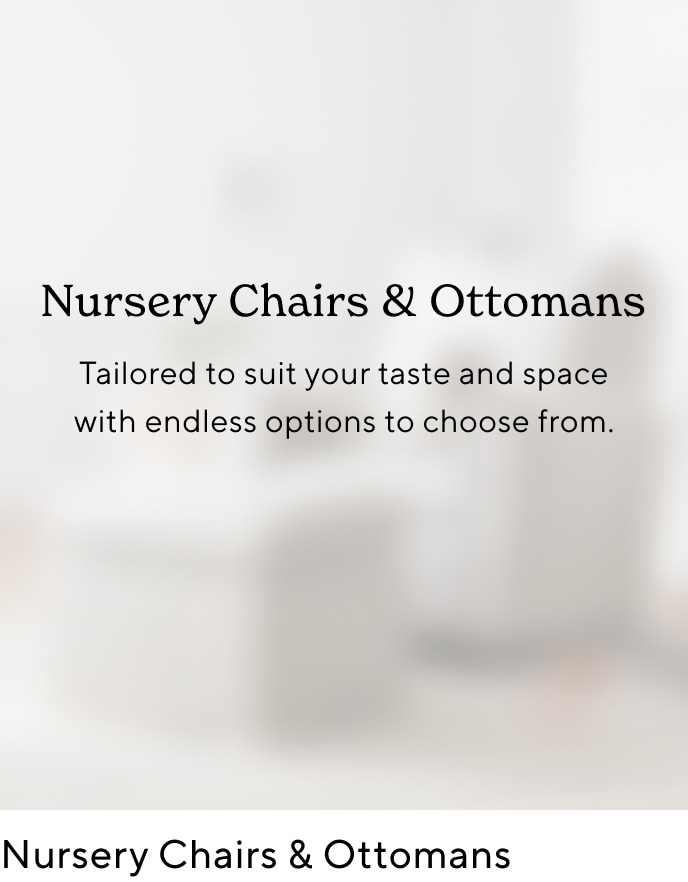 Nursery Chairs & Ottomans