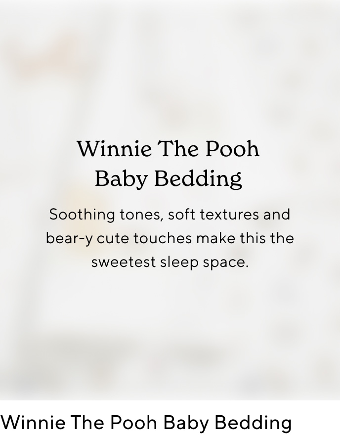 Winnie The Pooh Baby Bedding