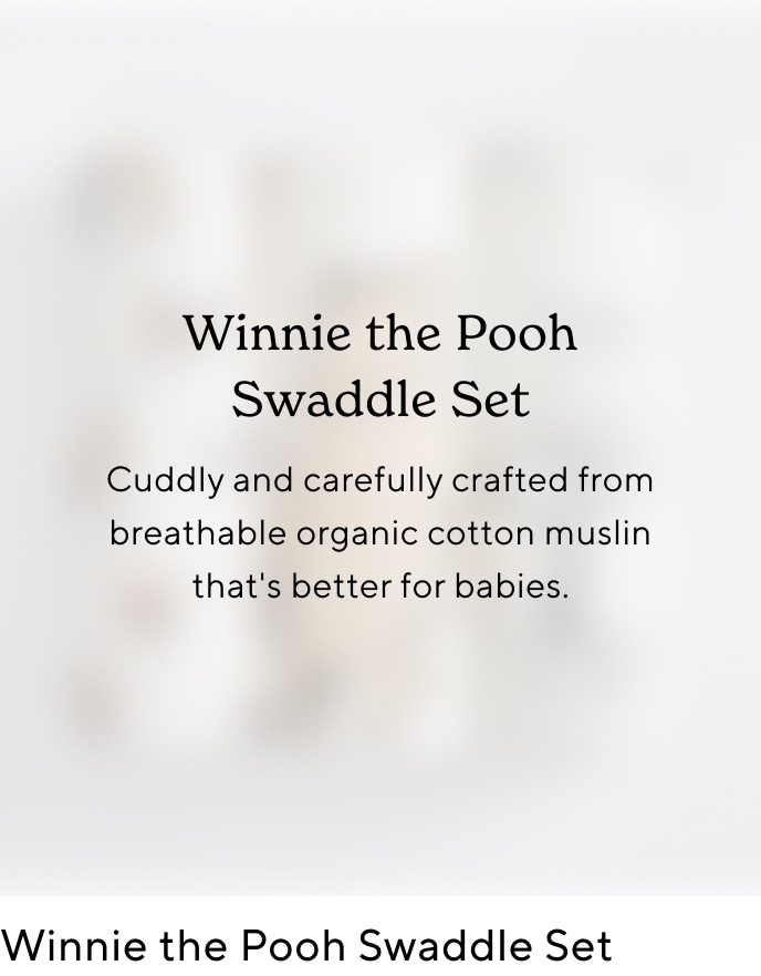 Winnie the Pooh Swaddle Set
