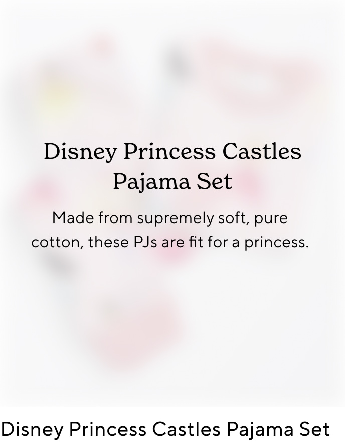 Disney Princess Castles Pajama Set