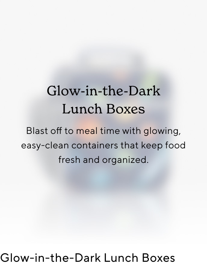 Glow-in-the-Dark Lunch Boxes