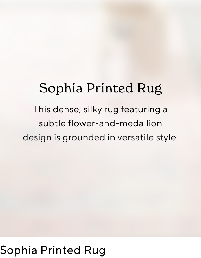 Sophia Printed Rug