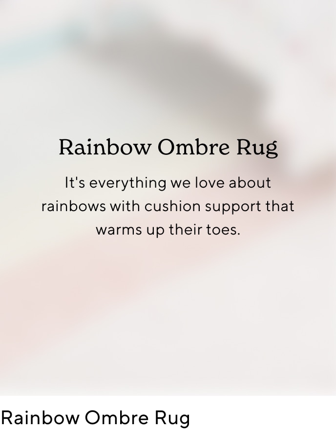 Rainbow Ombre Rug