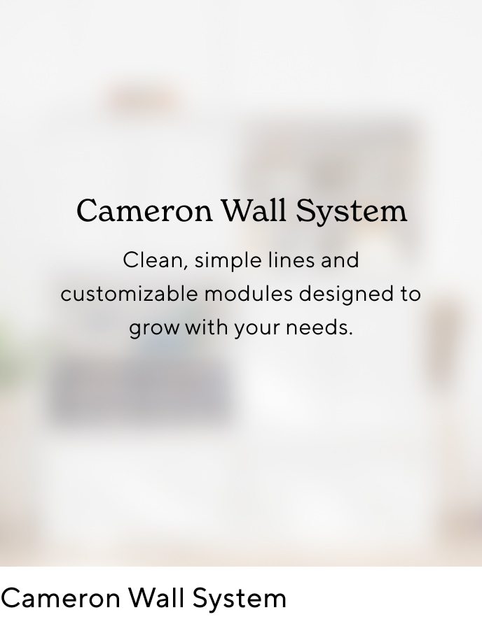 Cameron Wall System