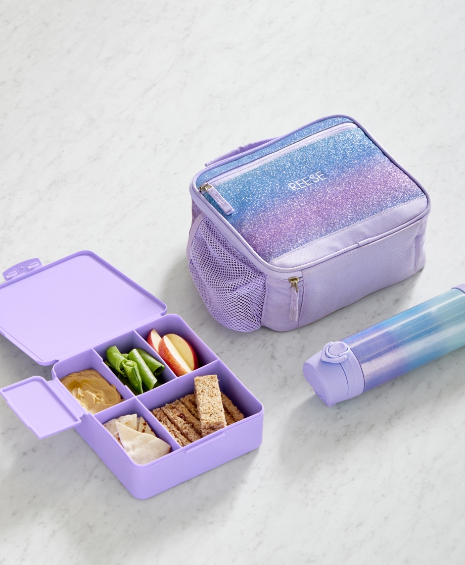 Ombre Glitter Lunch Boxes