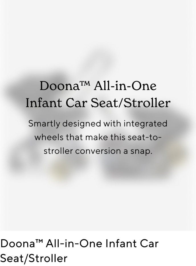Doona™ All-in-One Infant Car Seat/Stroller