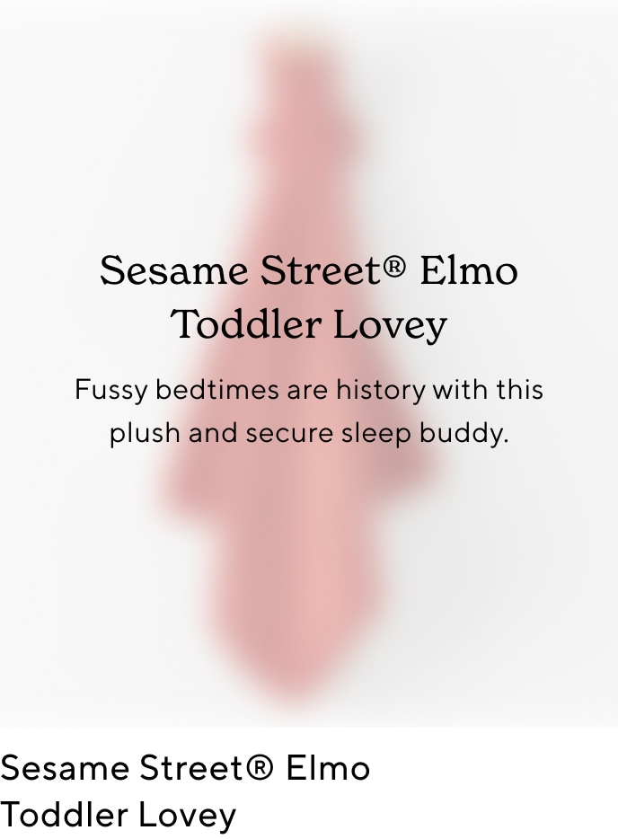 Sesame Street® Elmo Toddler Lovey