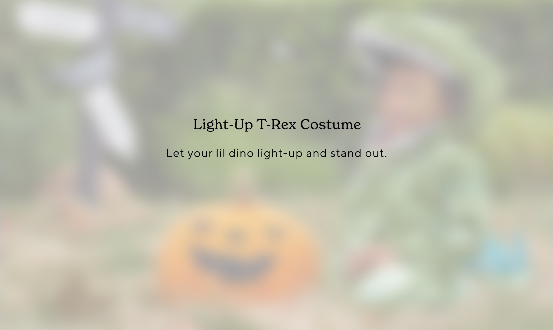 Light-Up T-Rex Costume