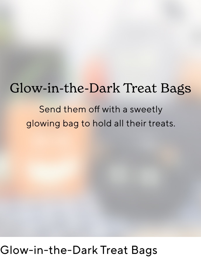 Glow-in-the-Dark Treat Bags