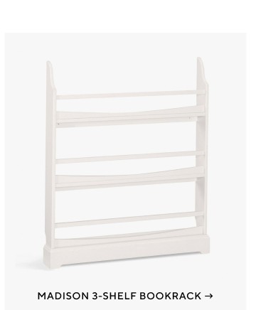 Madison 3-Shelf Bookrack