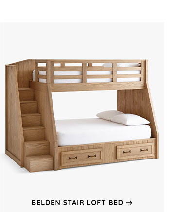 Belden Stair Loft Bed