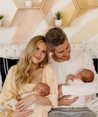 Lauren and Arie Luyendyk’s Neutral Nursery for Two