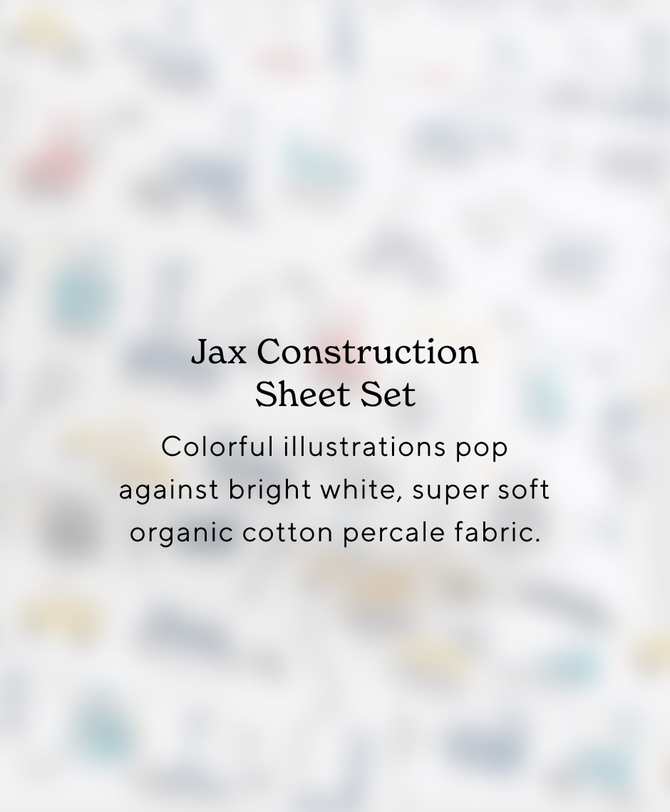 Jax Construction Sheet Set