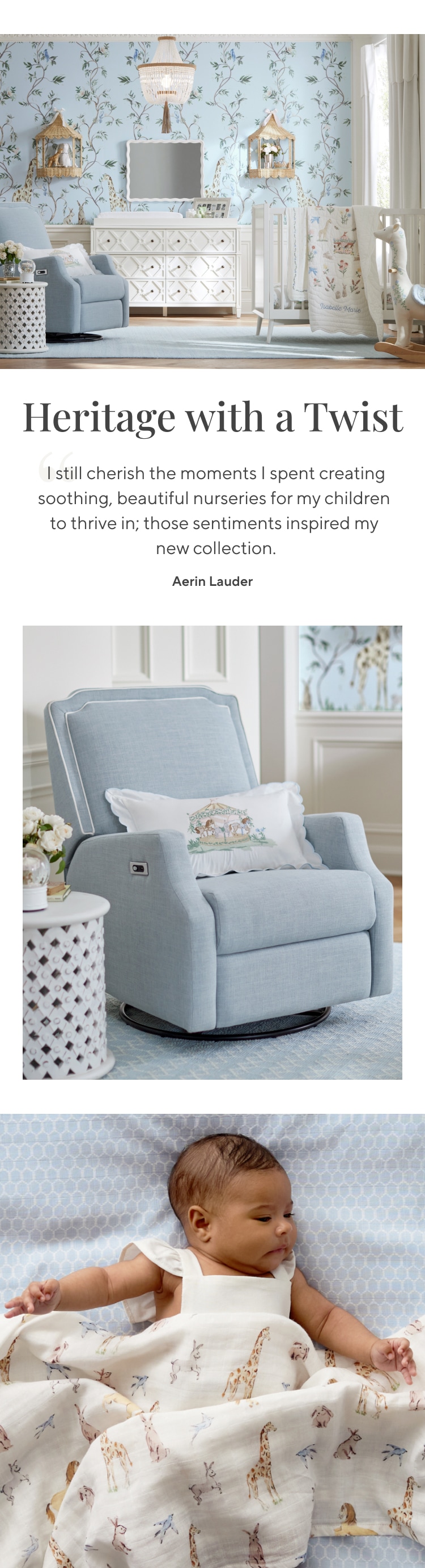 Neutral AERIN Pottery Barn Kids