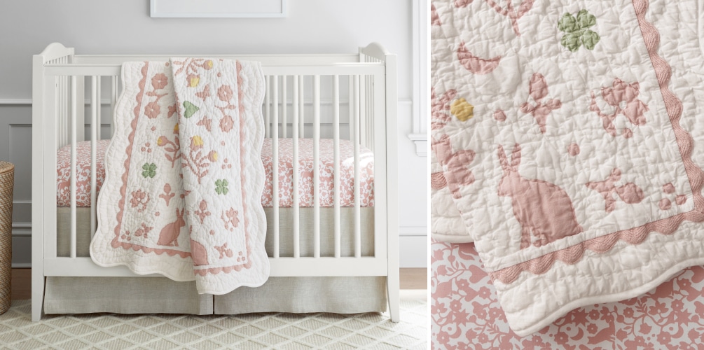 Baby girls cot bedding best sale