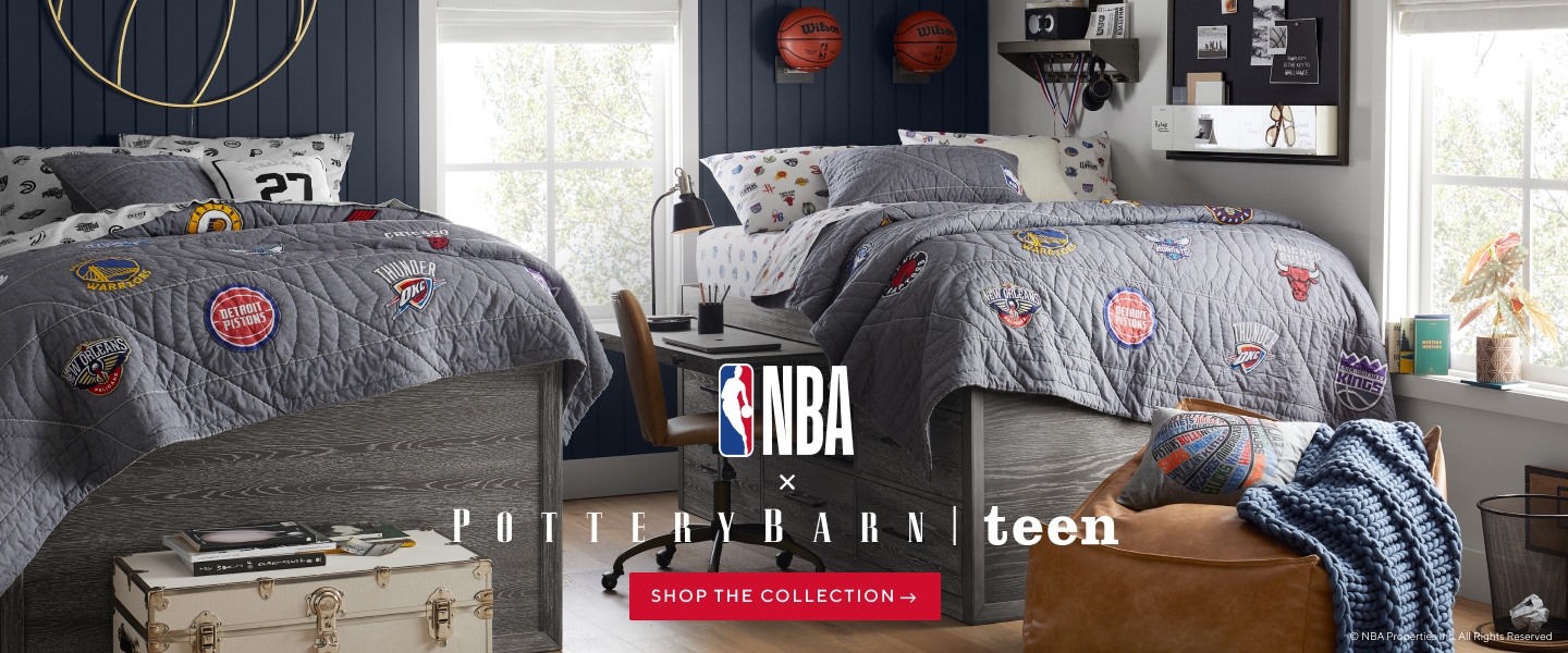 Shop NBA on Pottery Barn Teen