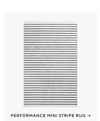 Performance Mini Stripe Rug