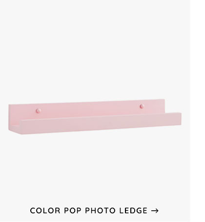 Color Pop Photo Ledge