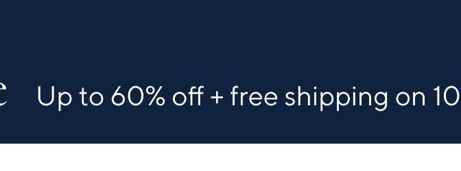 Memorial Day Sale: Up to 60% off + free shipping on 1000s of items