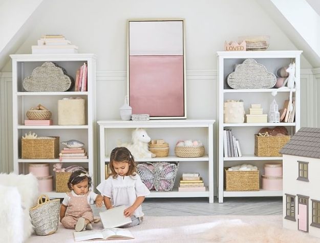 children playing and reading books