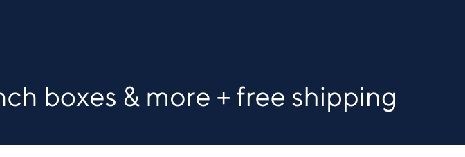 Up to 50% Off - backpacks, lunch boxes & more + free shipping
