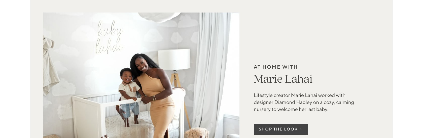 At Home With Marie Lahai