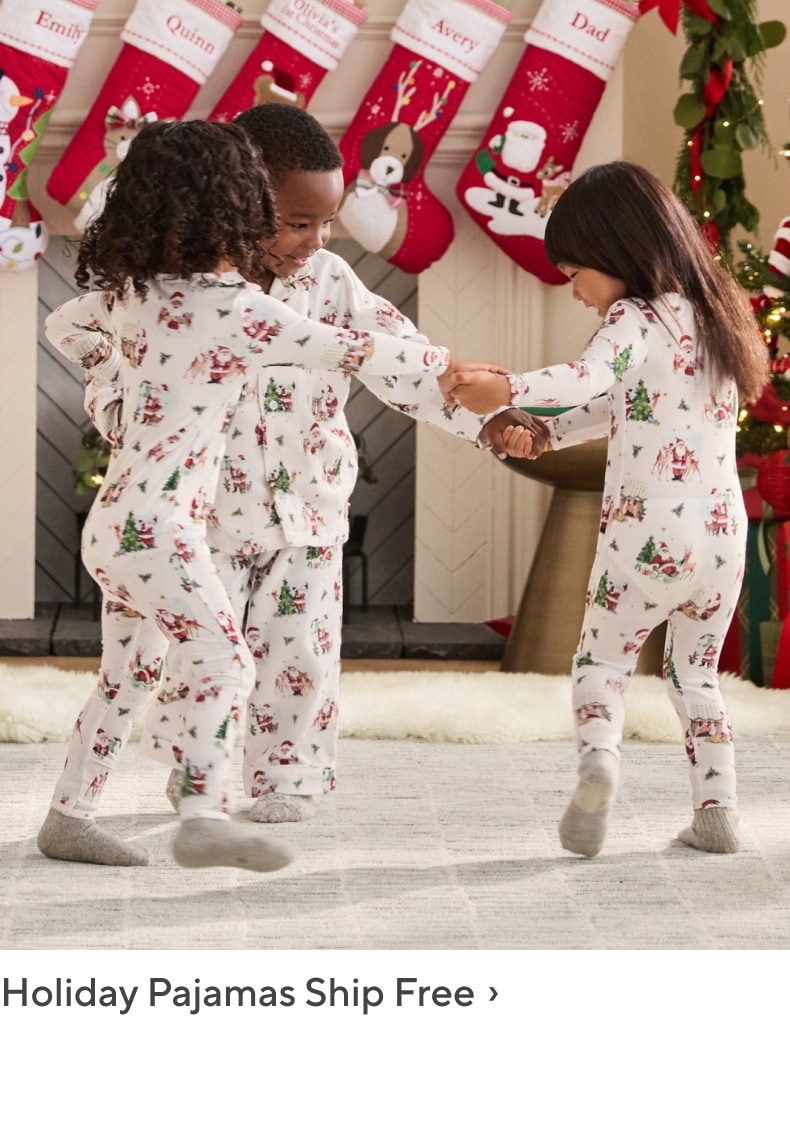 Holiday Pajamas Ship Free