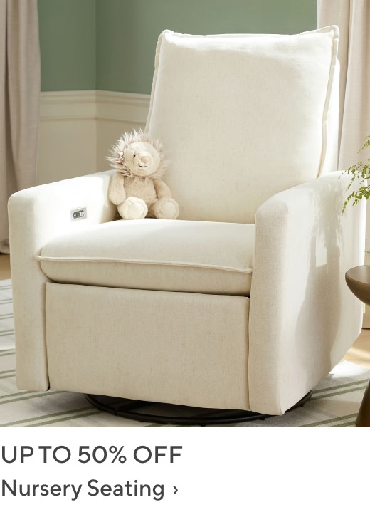 Up to 50% Off Nursery Seating