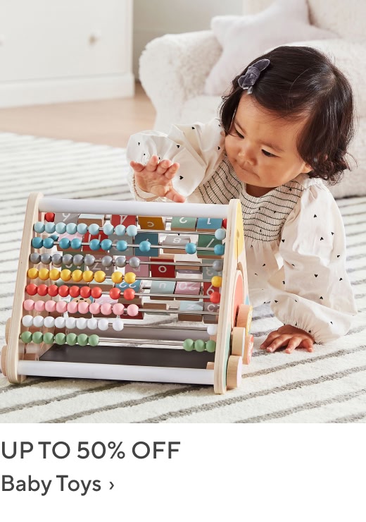 Up to 50% Off Baby toys