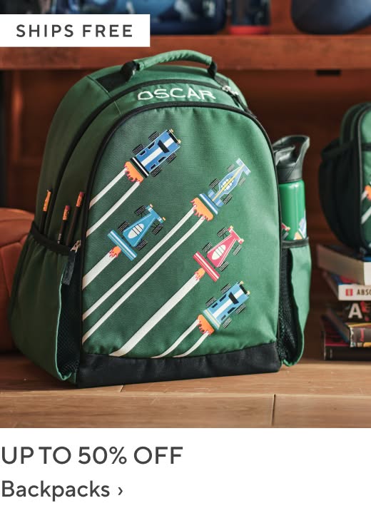 Up to 50% off Backpacks