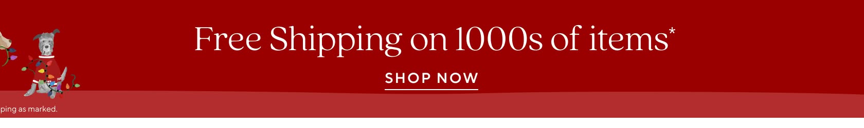 Free Shipping on 1000s of items