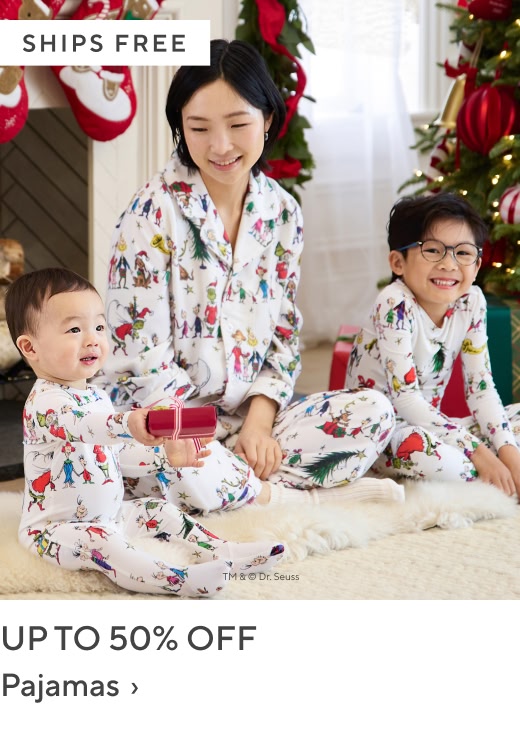 Up to 50% off Pajamas