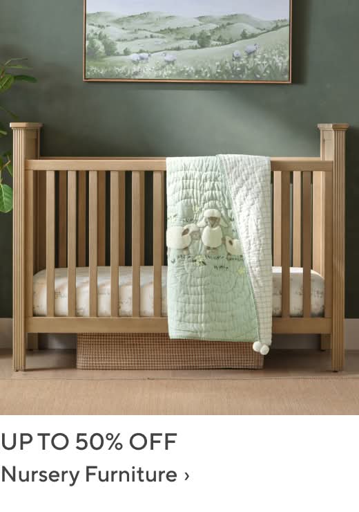 Up to 50% off Nursery Furniture