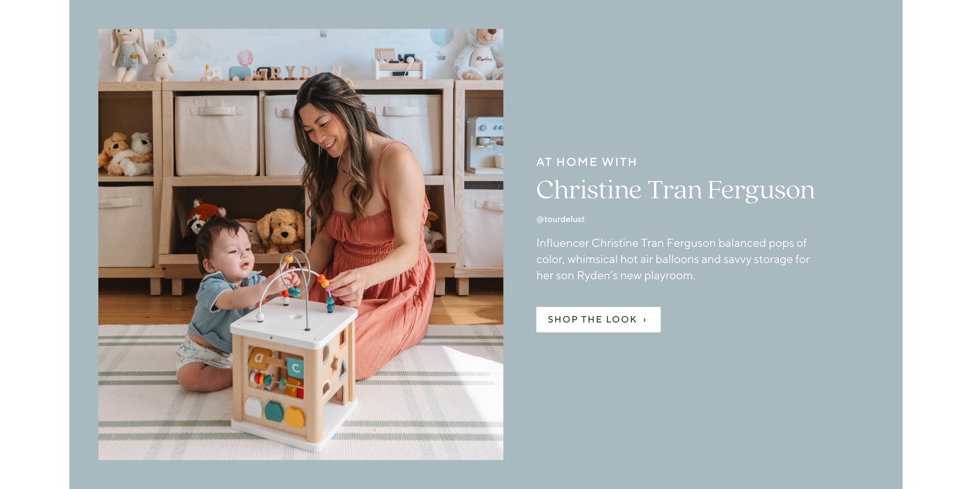 At Home With Christine Tran Ferguson