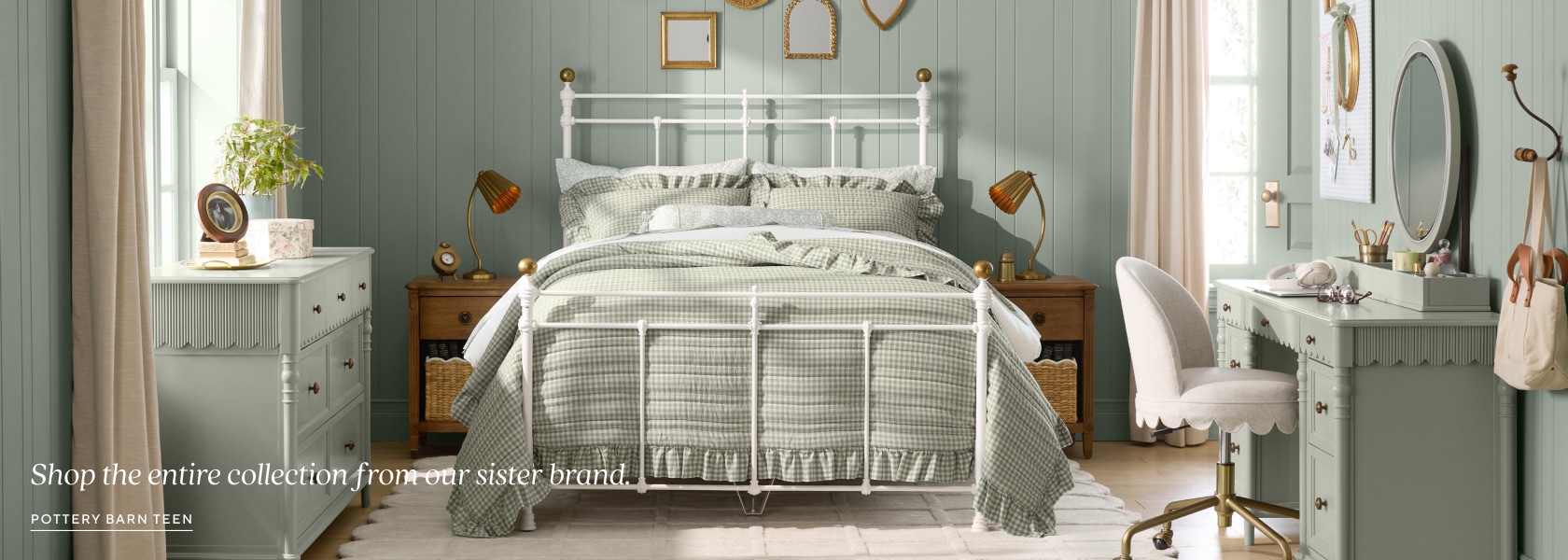 Shop the entire collection from our sister brand - Pottery Barn Teen