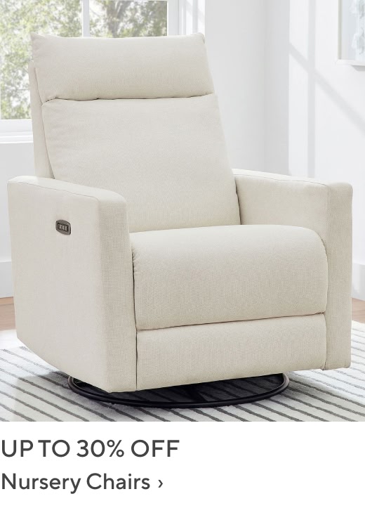 Up to 30% off Nursery Chairs