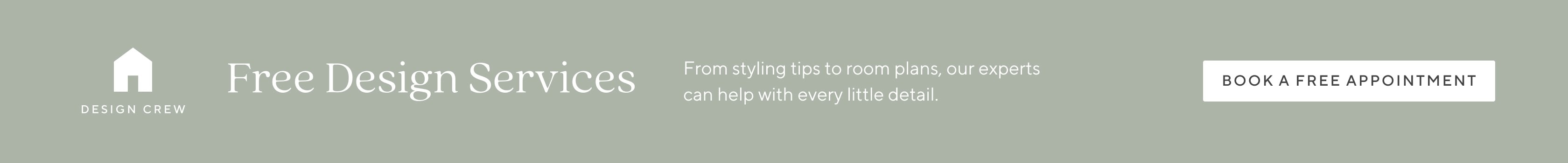 Free Design Services - Book A Free Appointment