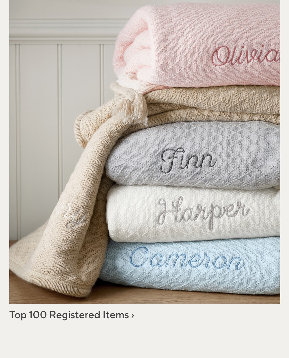 Top 100 Registered Items