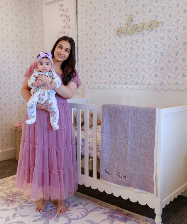 Nita Mann’s Purple & Playful Nursery