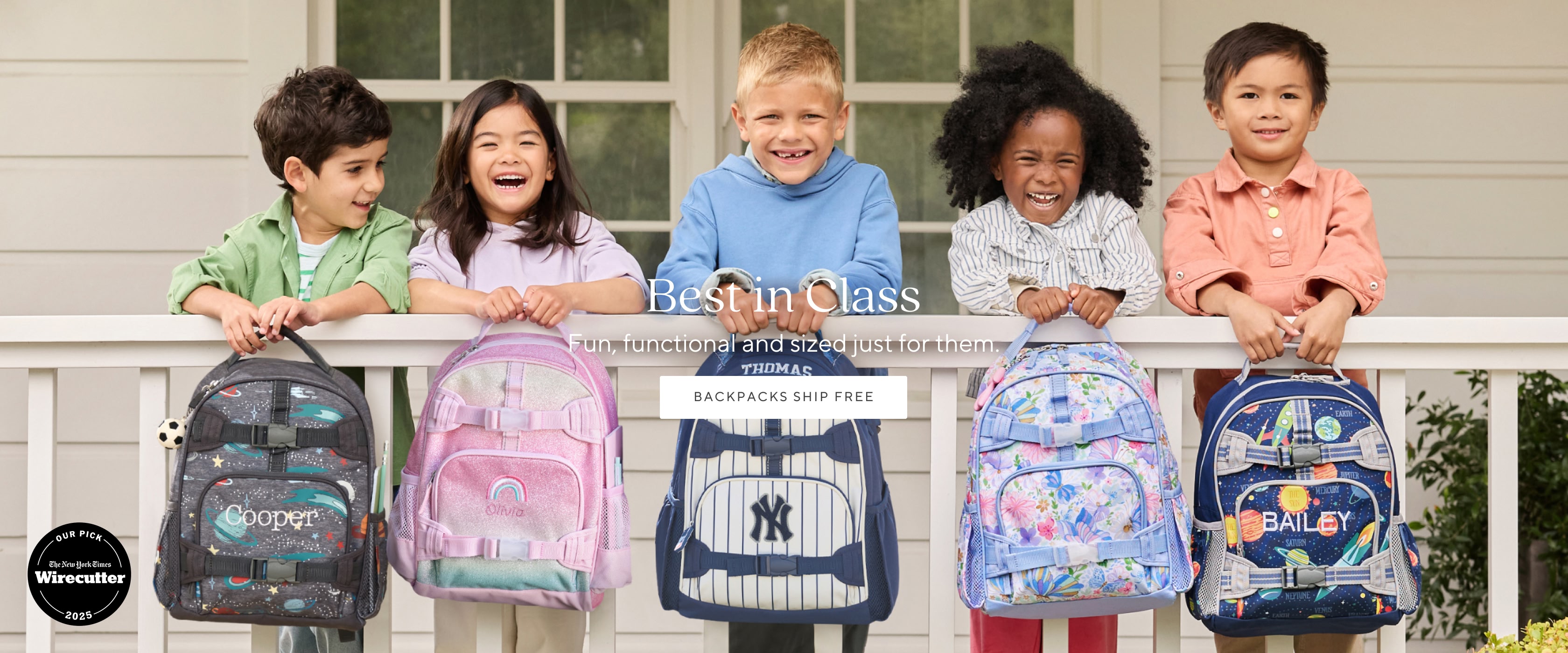 Best in Class - Backpacks Ship Free