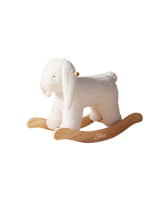 Sherpa Plush Rocker Bunny