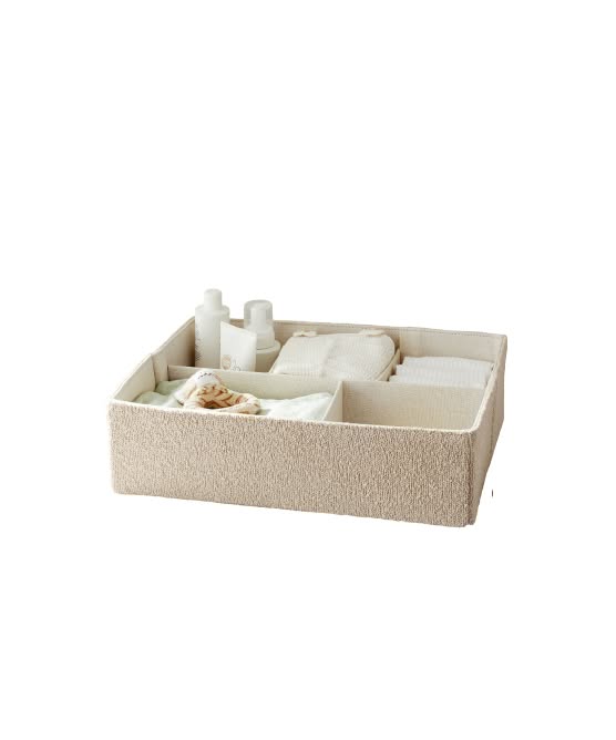 Boucle Nursery Storage