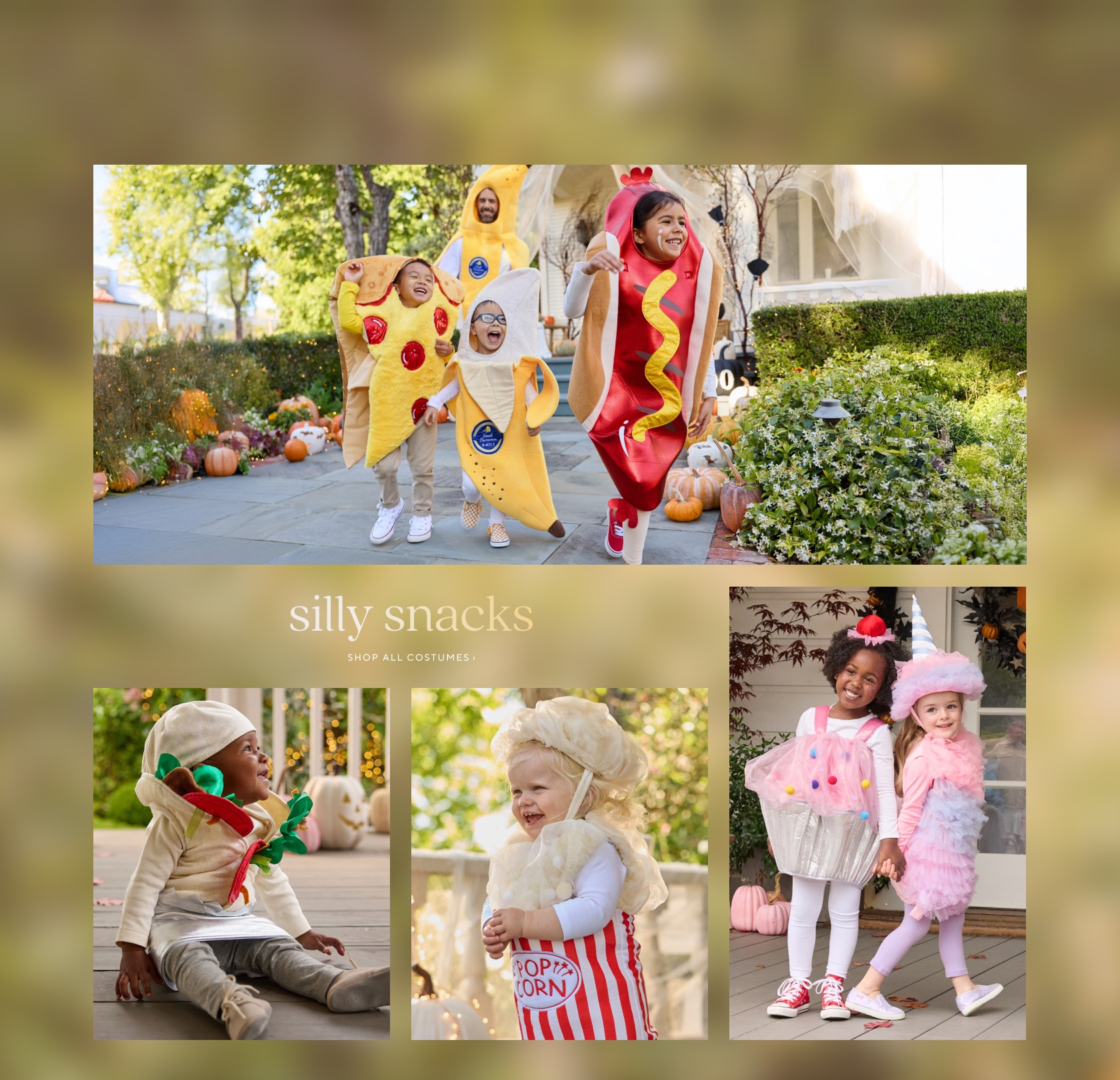 silly snacks - shop all costumes
