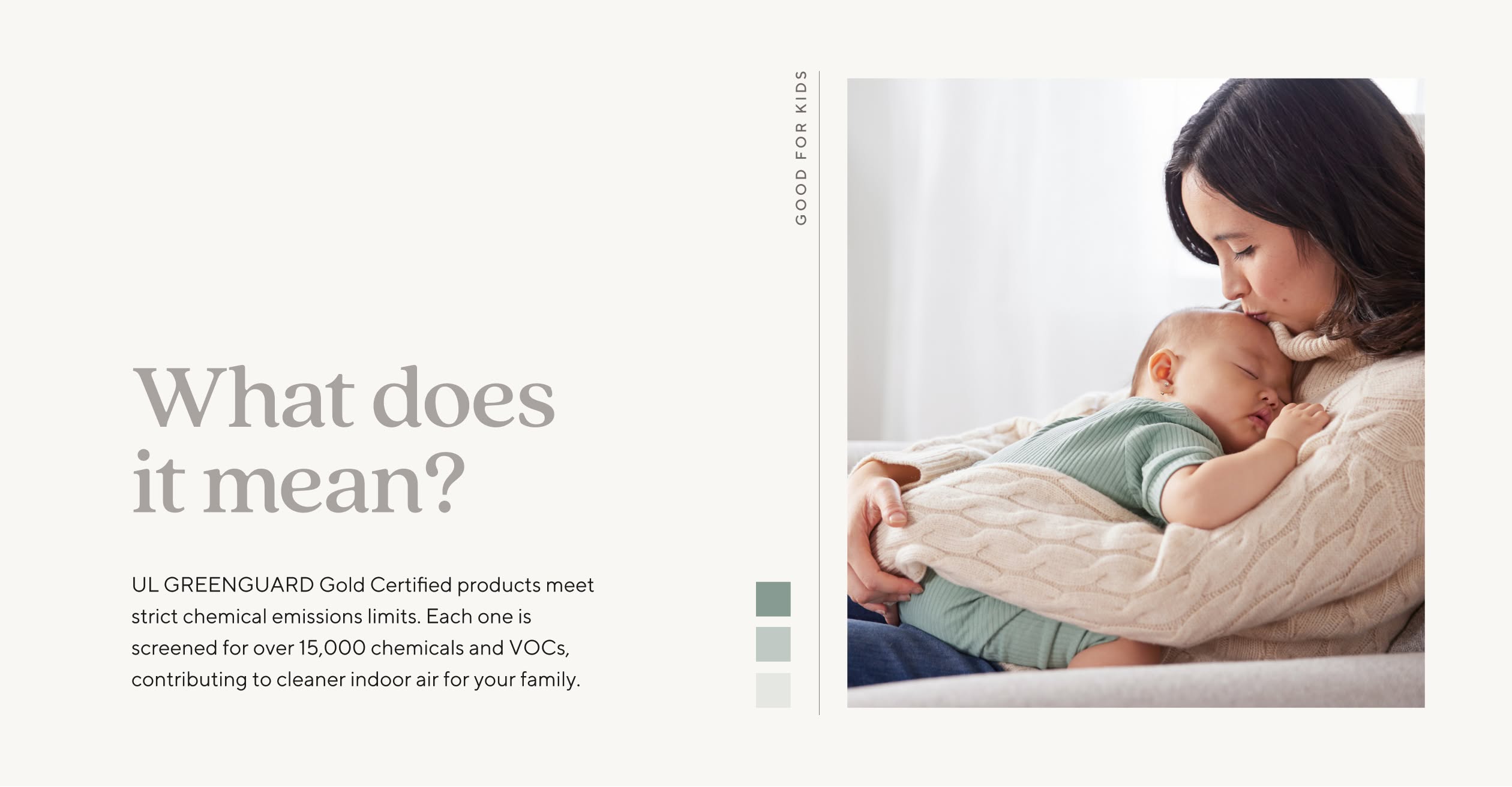 Greenguard Gold Certified