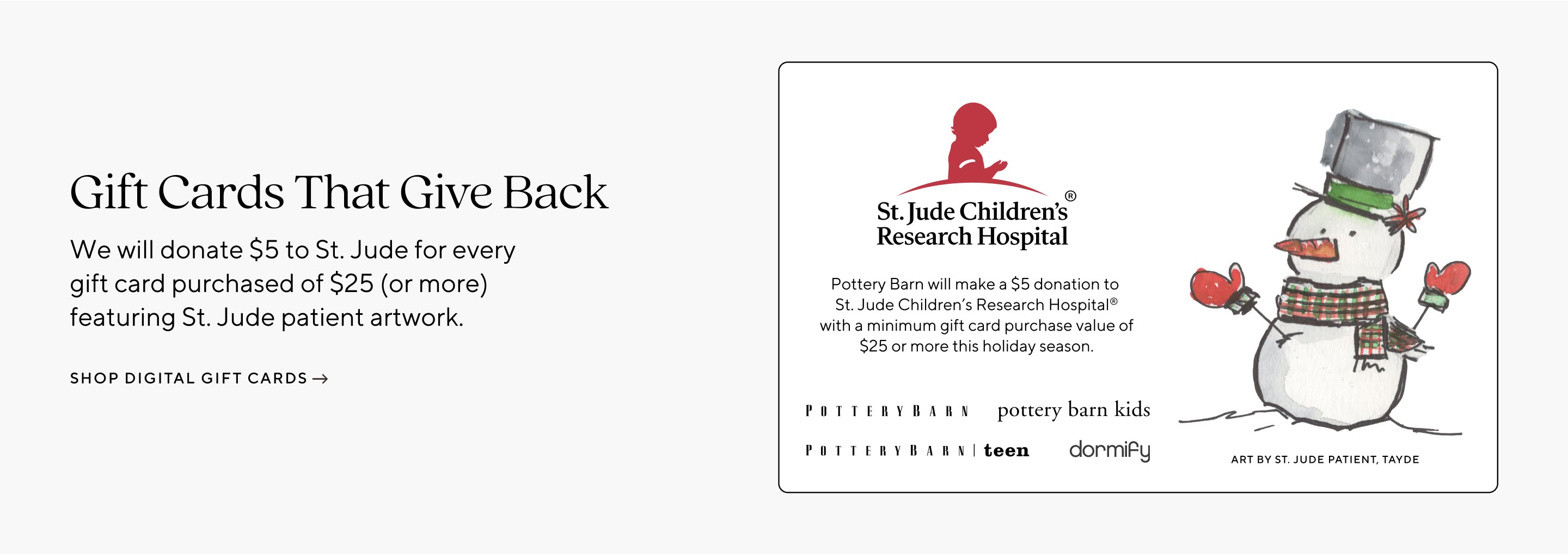 Gift Cards That Give Back - Shop Digital Gift Cards