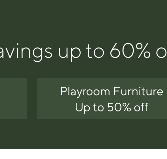 Playroom Furniture - Up to 50% off