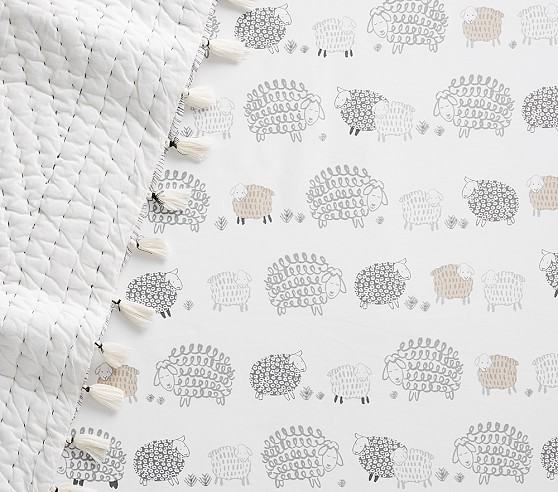 sheep crib sheets