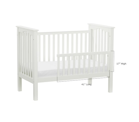 pottery barn crib to full bed conversion