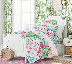 pottery barn girl bedding