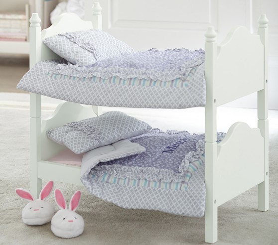 pottery barn kids doll bed